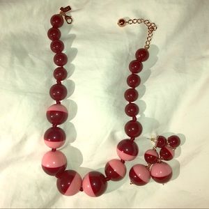 Kate Spade necklace and earrings